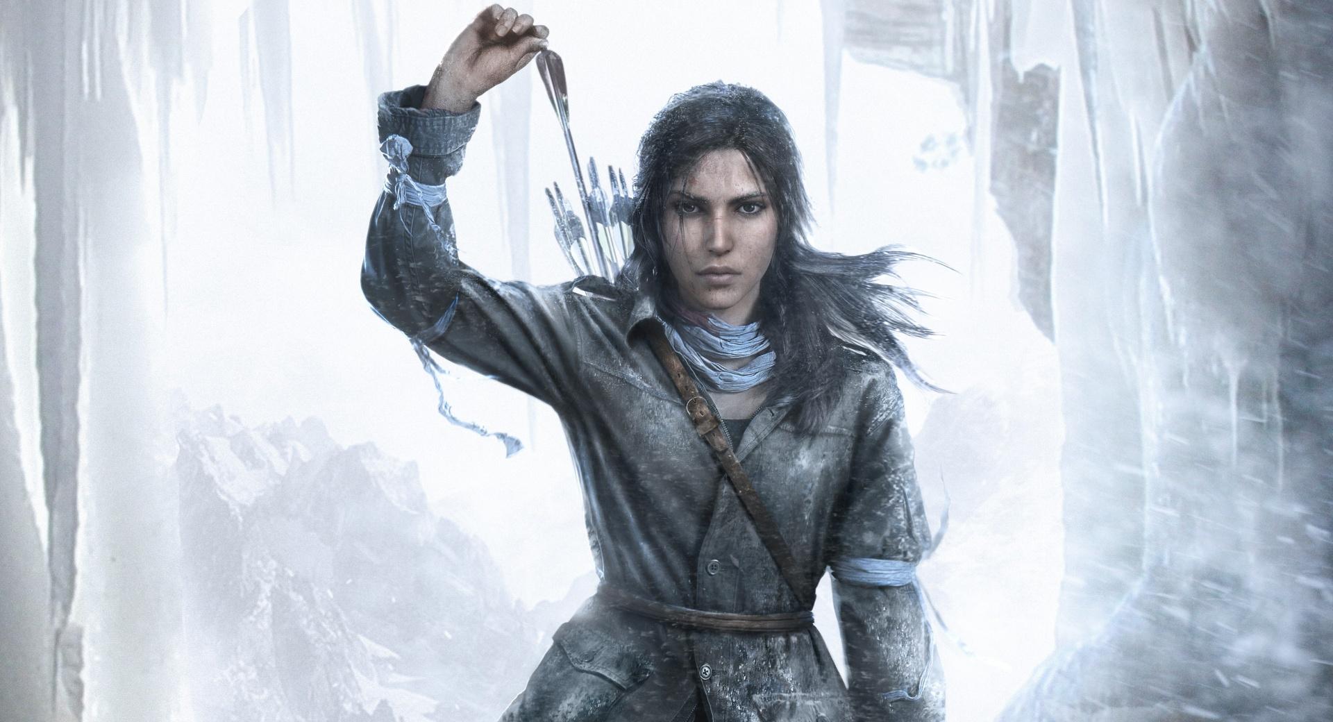 ROTTR Lara Croft 2015 at 640 x 1136 iPhone 5 size wallpapers HD quality