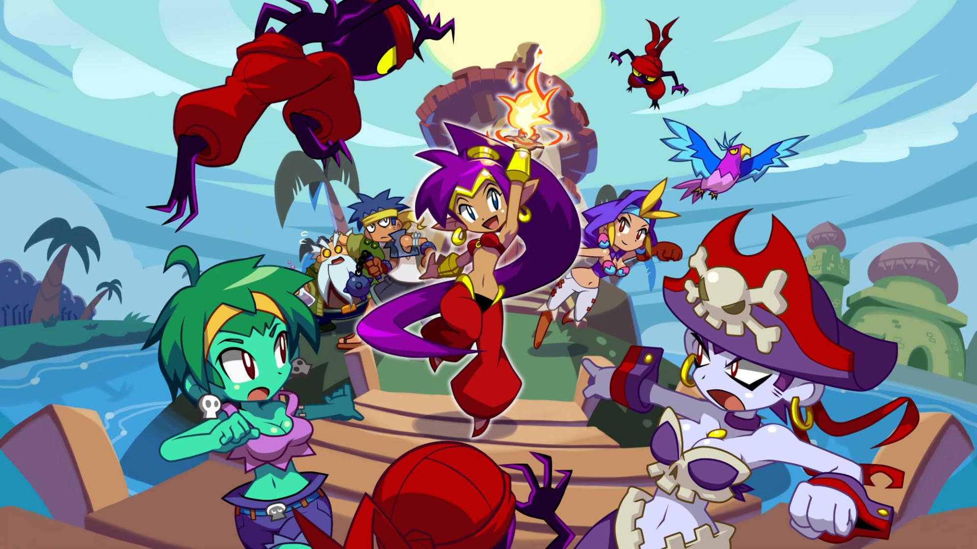 Shantae Half-Genie Hero at 640 x 960 iPhone 4 size wallpapers HD quality