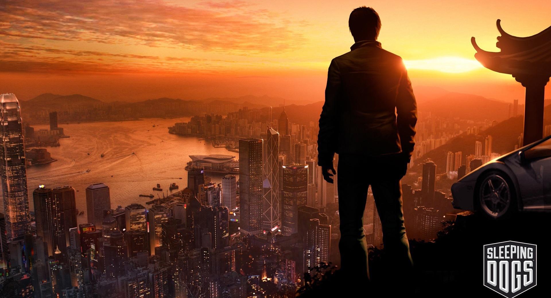 Sleeping Dogs Game - Sunset at 1280 x 960 size wallpapers HD quality