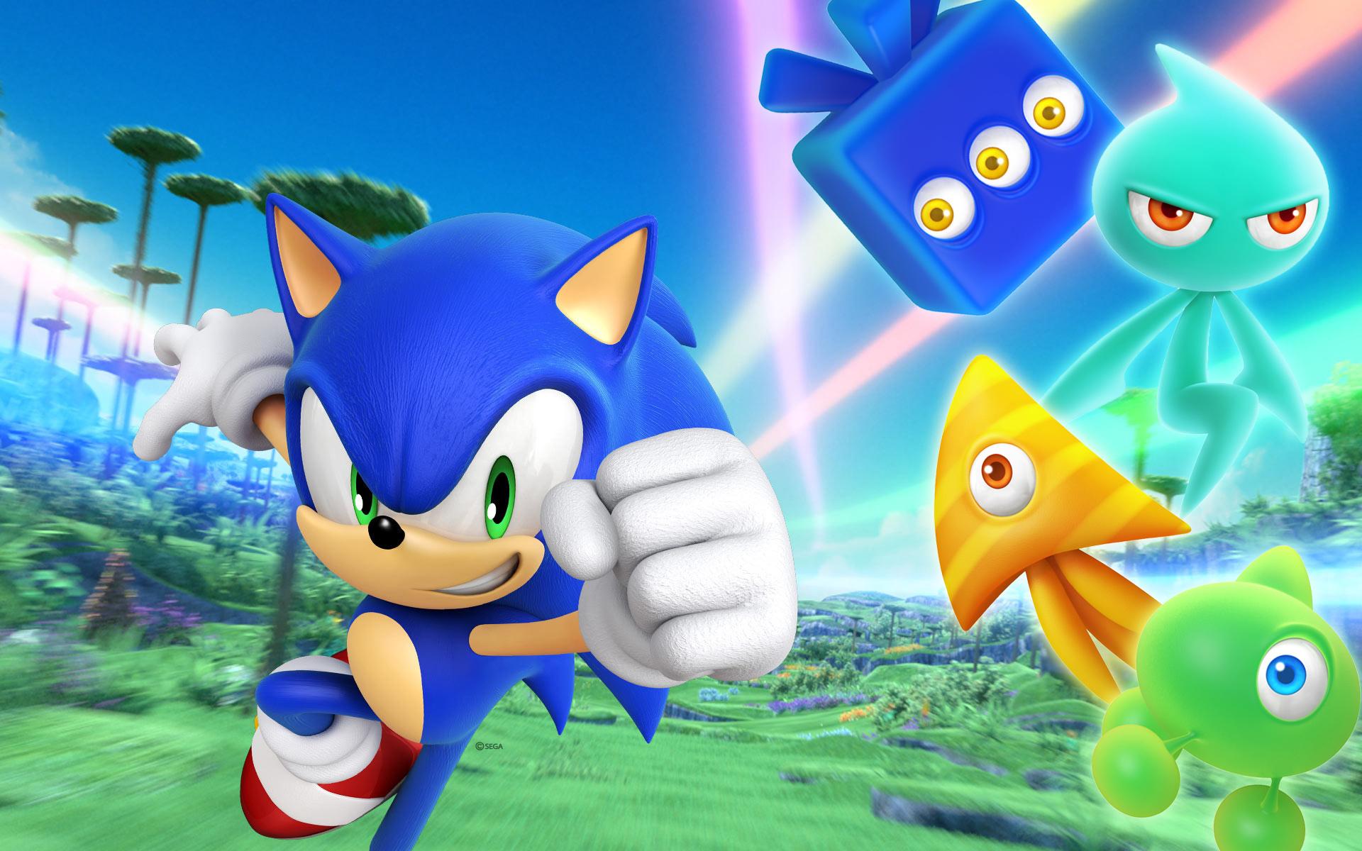 Sonic Colors at 640 x 1136 iPhone 5 size wallpapers HD quality