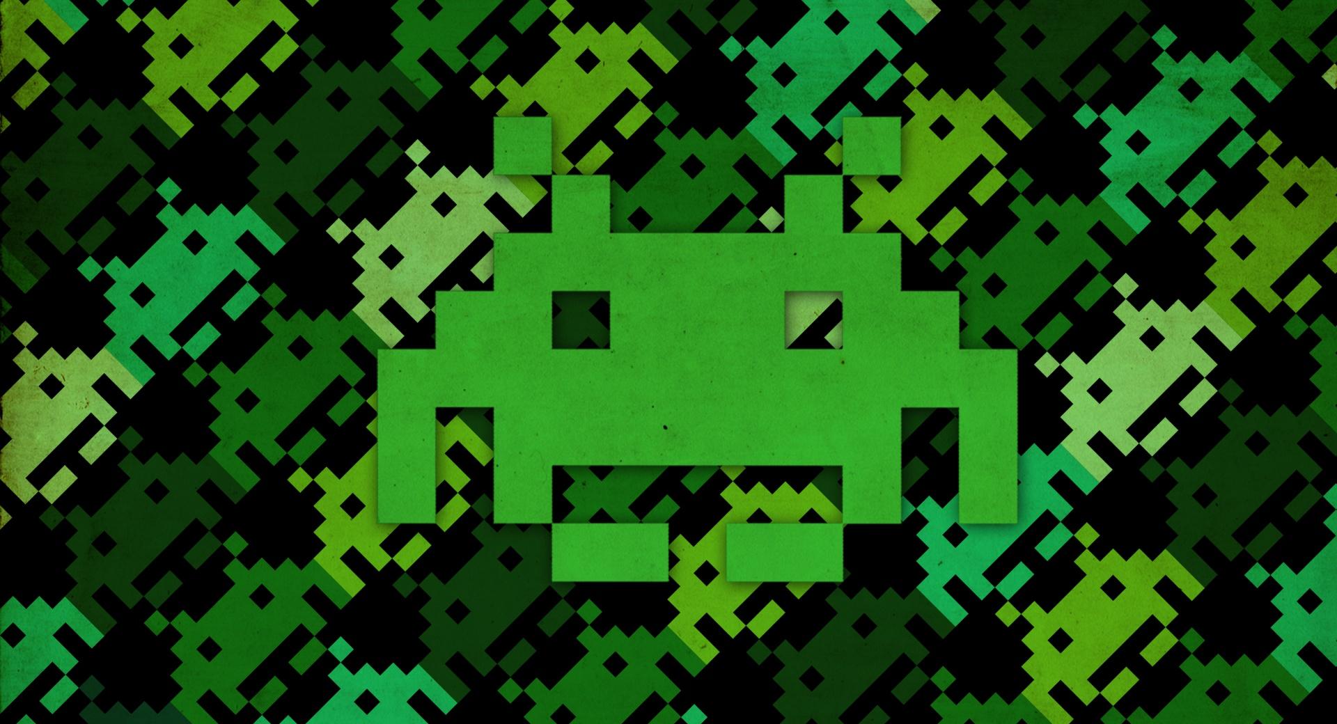 Space Invaders 2 at 2048 x 2048 iPad size wallpapers HD quality