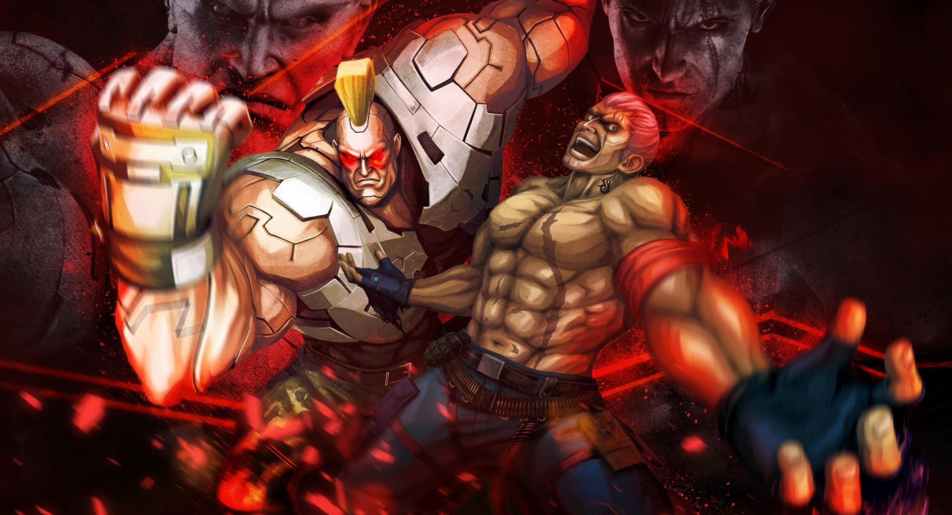 Street Fighter X Tekken - Bryan Jack-X at 2048 x 2048 iPad size wallpapers HD quality
