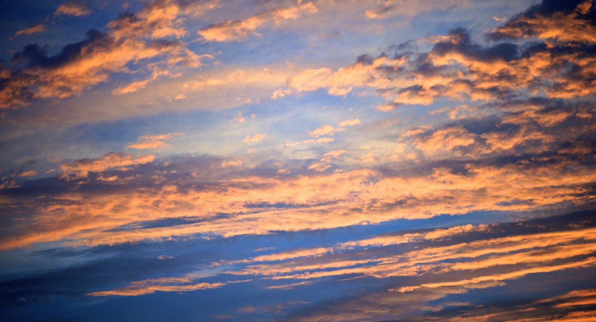Sunset Clouds, Summer at 1152 x 864 size wallpapers HD quality