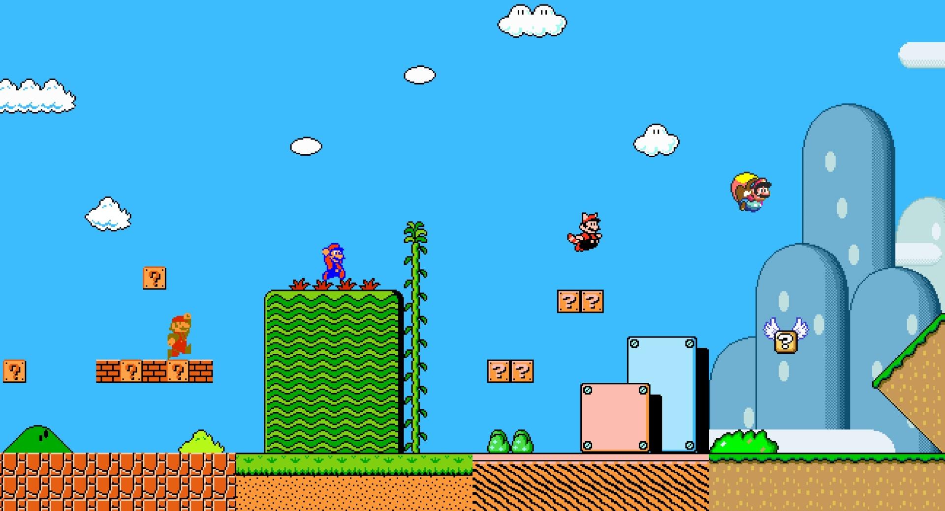 Super Mario History at 1152 x 864 size wallpapers HD quality