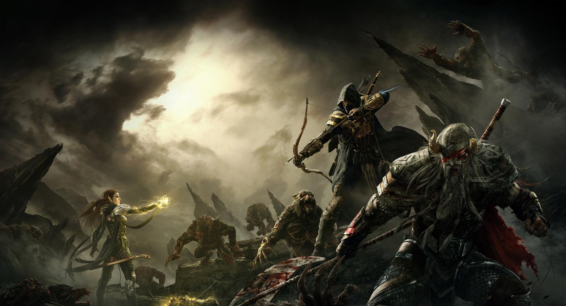 The Elder Scrolls Online Key Art at 1600 x 1200 size wallpapers HD quality