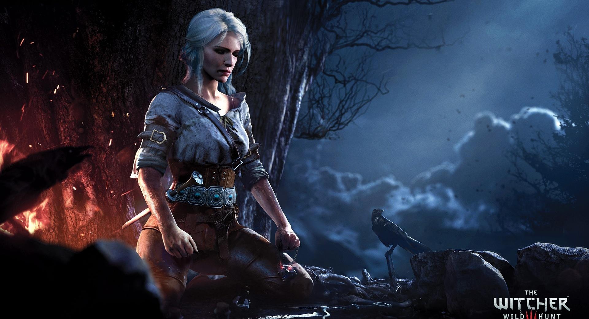 The Witcher 3 Wild Hunt Ciri at 640 x 960 iPhone 4 size wallpapers HD quality