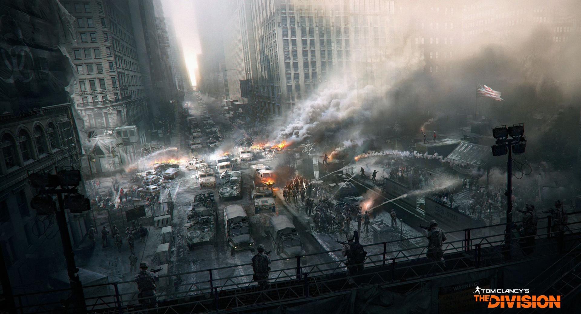 Tom Clancys The Division Dark Zone at 1024 x 1024 iPad size wallpapers HD quality