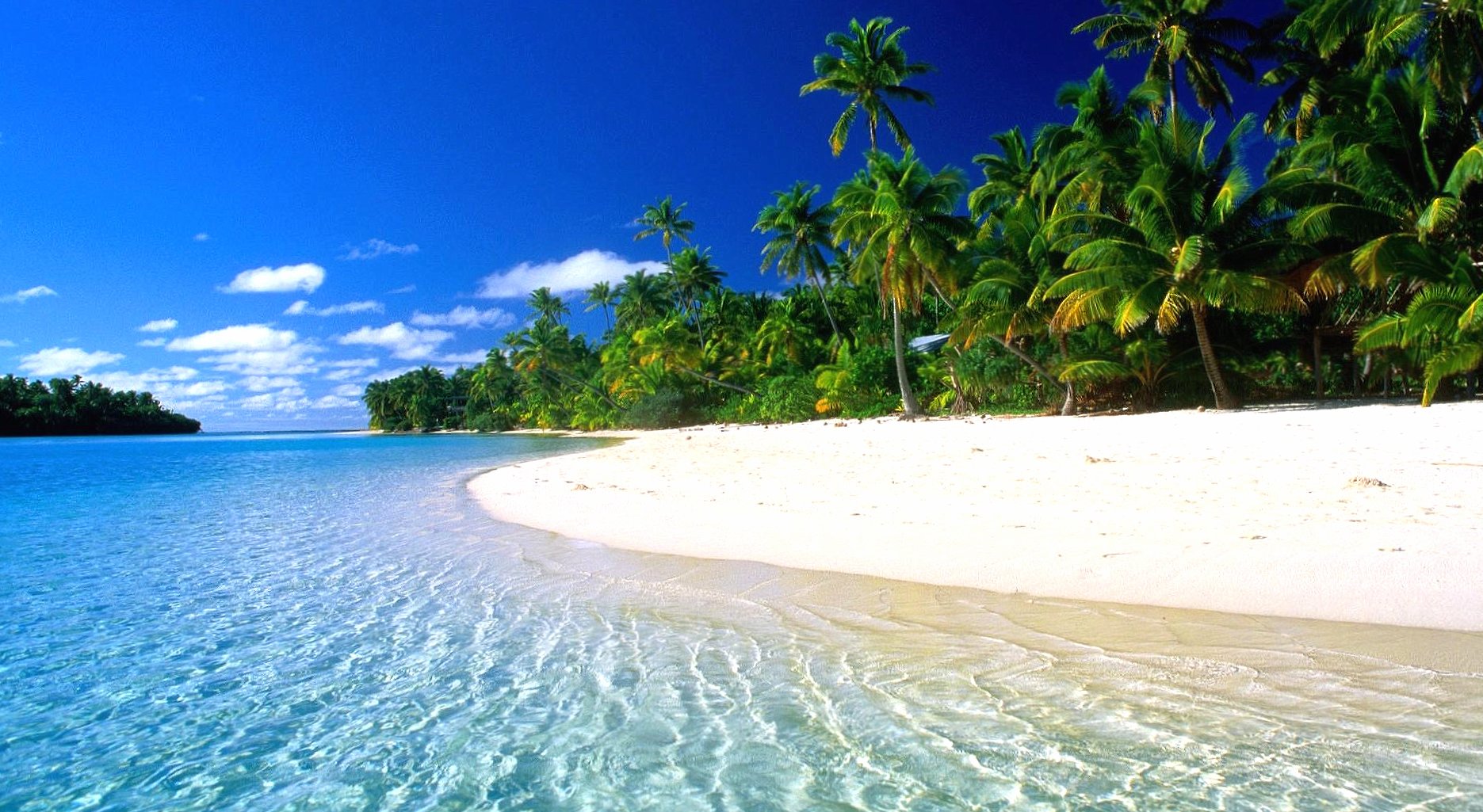 Tropical Beach at 1024 x 768 size wallpapers HD quality