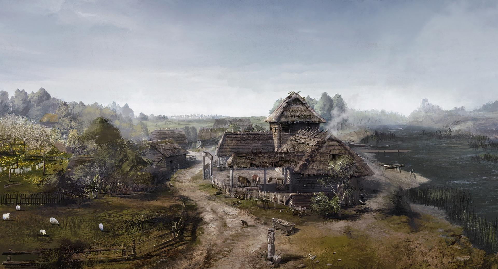 Witcher 3 Wild Hunt Concept Art wallpapers HD quality