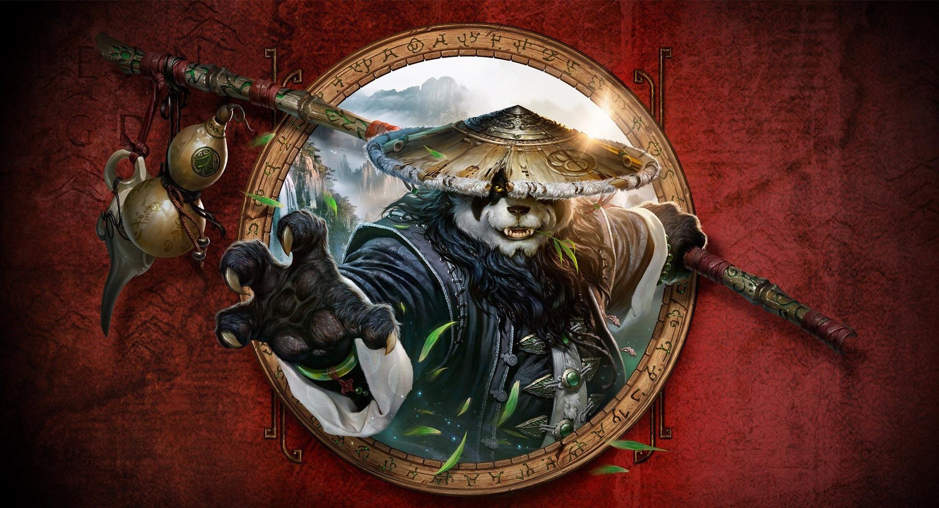 World Of Warcraft Mists Of Pandaria at 320 x 480 iPhone size wallpapers HD quality