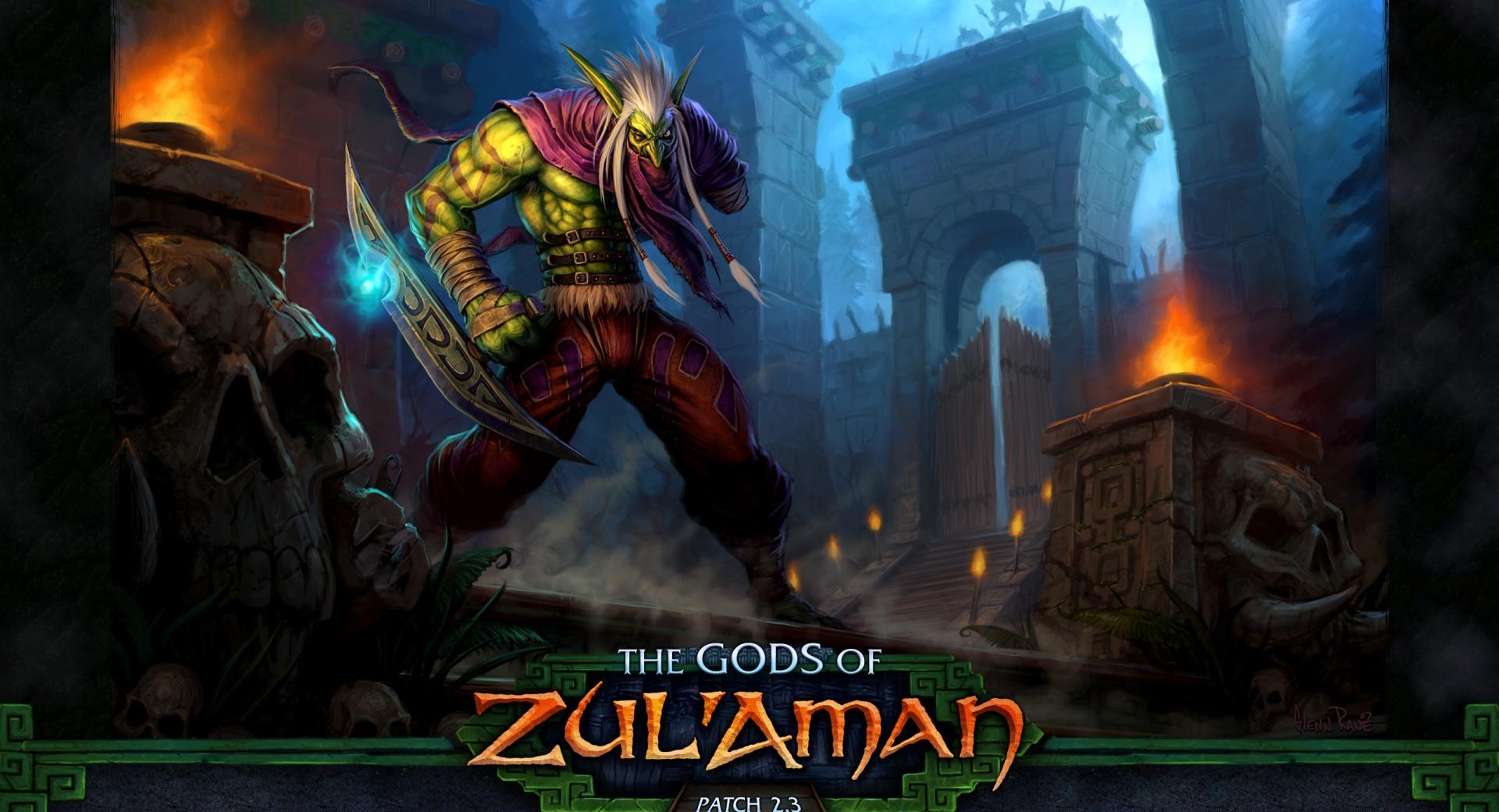 WOW The Gods Of ZulAman at 1024 x 768 size wallpapers HD quality