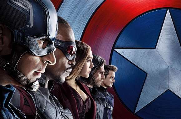 Captain America Civil War Team