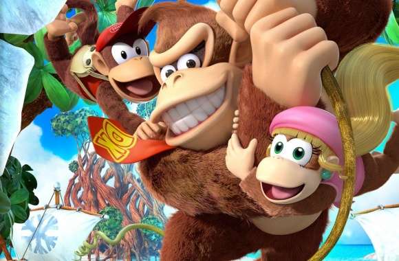 Donkey Kong Country Tropical Freeze wallpapers hd quality