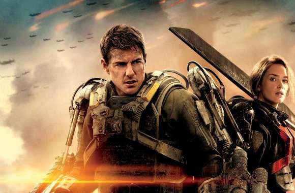 Edge Of Tomorrow Emily Blunt And Tom Cruise