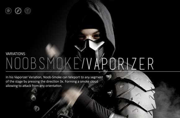 Mortal Kombat X Wallpaper Noob Smoke