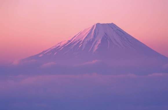 Mount Fuji Wallpaper in Mac OS X Lion