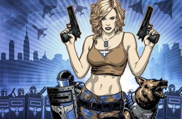 Red Alert 3 Tanya wallpapers hd quality