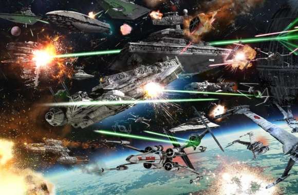 Star Wars - Space Battle