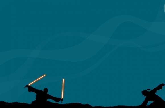 Star Wars Lightsaber Fight wallpapers hd quality