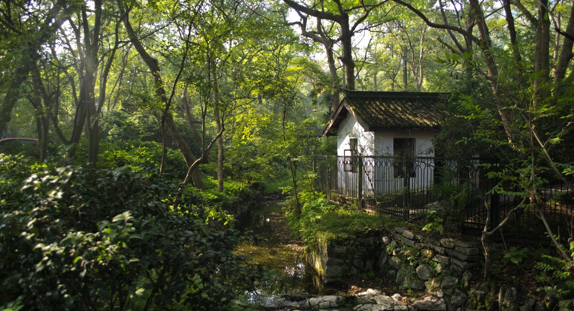 A Little House In Hangzhou at 1600 x 1200 size wallpapers HD quality