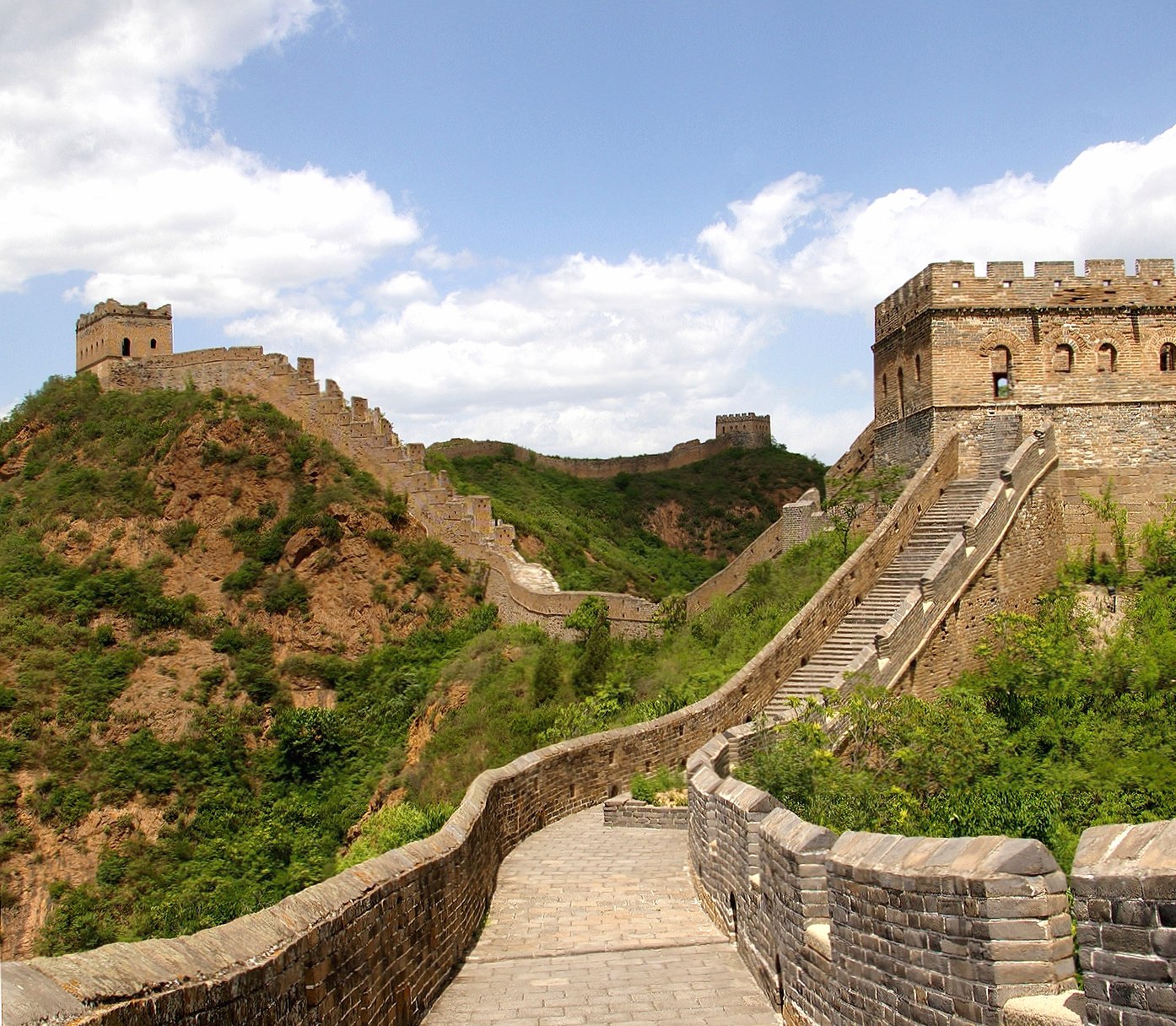 Great Wall at 320 x 480 iPhone size wallpapers HD quality