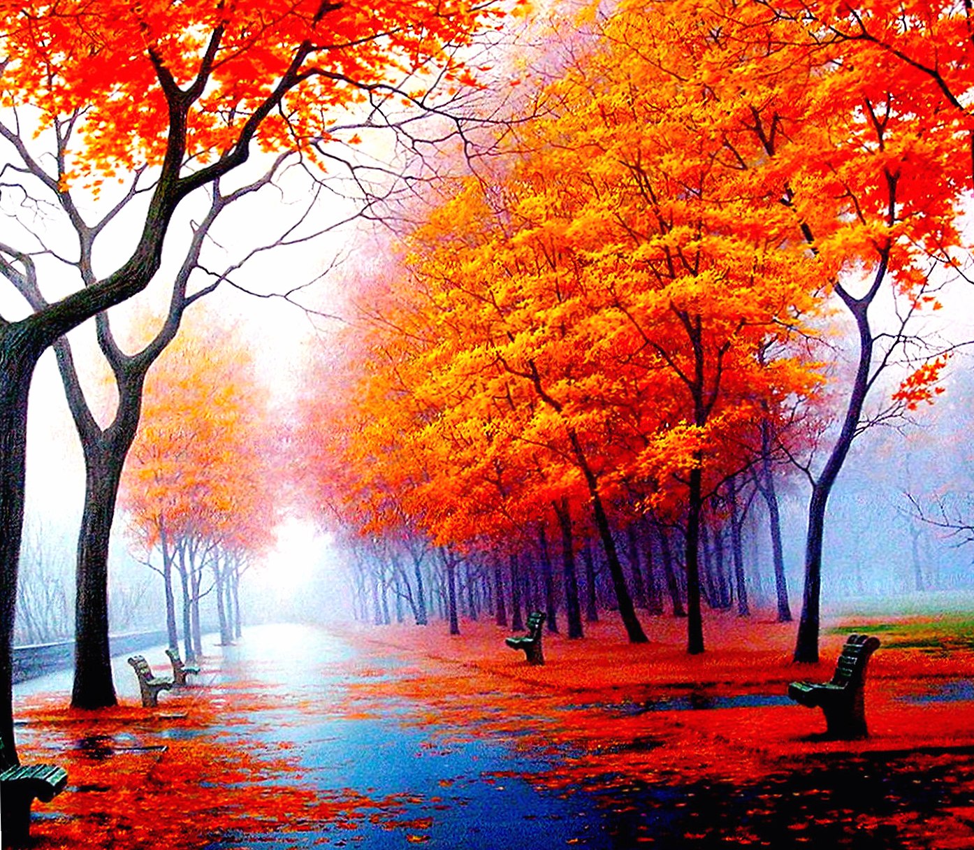 Hd Autumn at 1152 x 864 size wallpapers HD quality