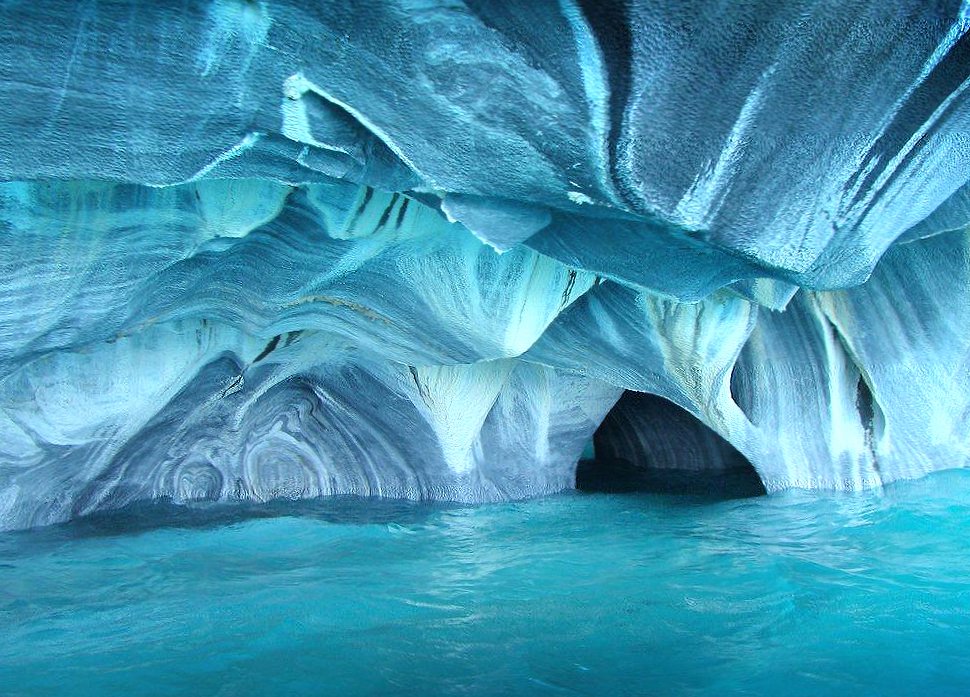 Ice cave at 1024 x 1024 iPad size wallpapers HD quality