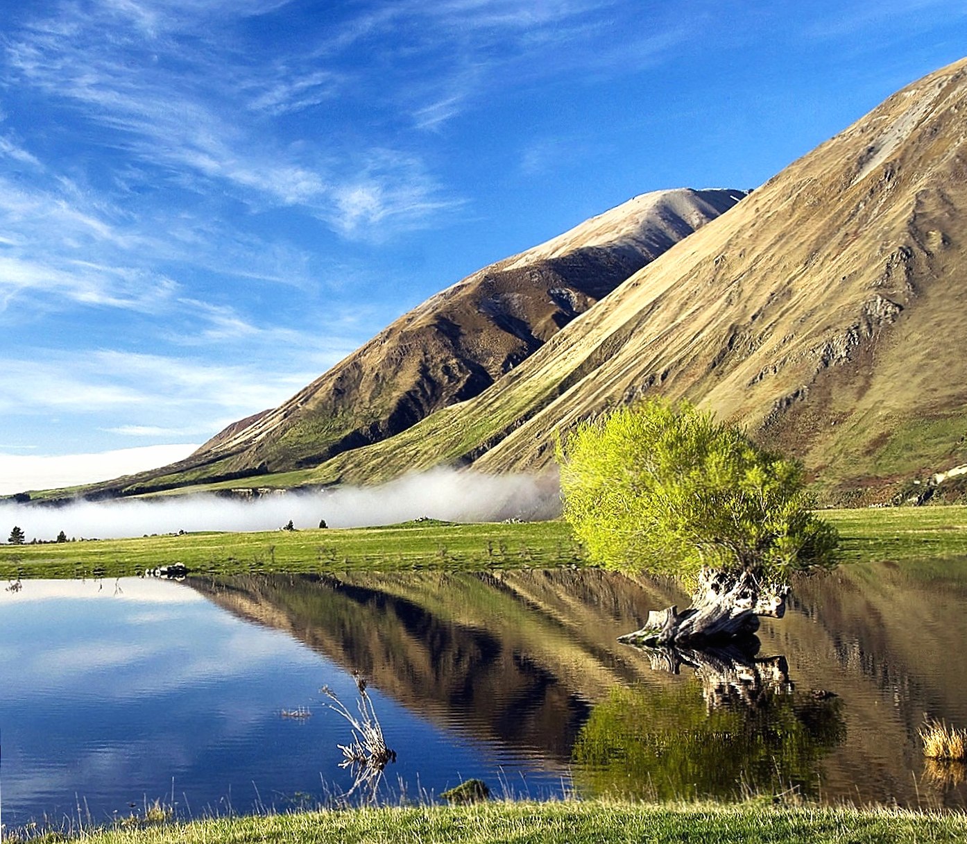 Lake Coleridge at 640 x 1136 iPhone 5 size wallpapers HD quality