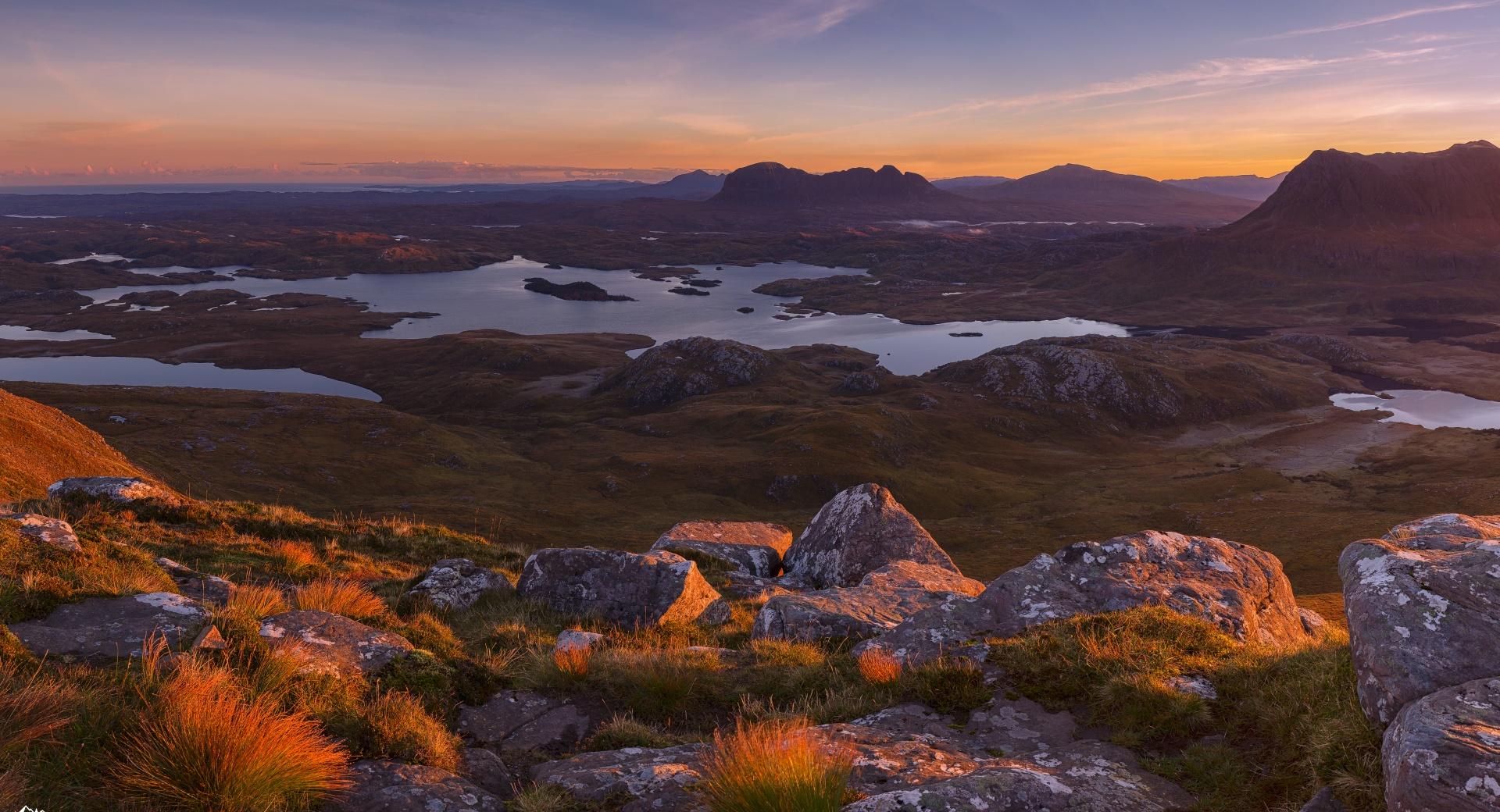 Northwest Highlands, Scotland at 640 x 1136 iPhone 5 size wallpapers HD quality