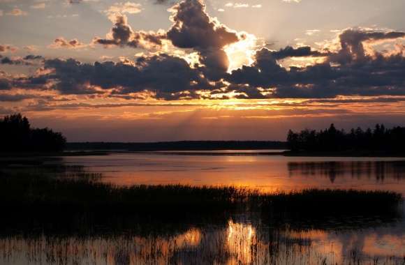 Evening On The River