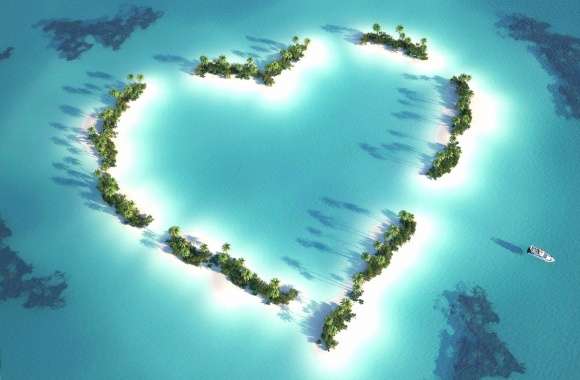 heart island archipelago wallpapers hd quality