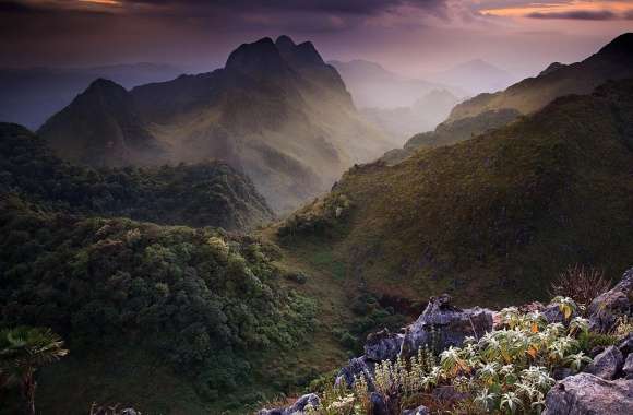 Limestone Mountains, Thailand