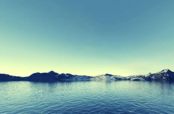 Mountains And Lake