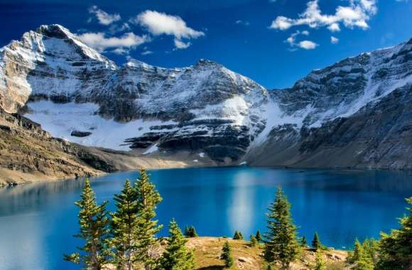 Nature, Mountain Landscape, Blue Lake