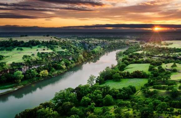 River Aerial View