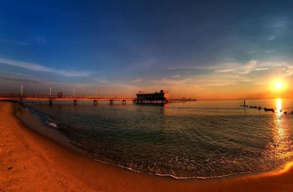 Sunrise  Ocean View Pier