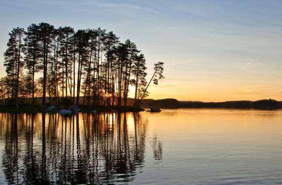 Sunset On The Lake