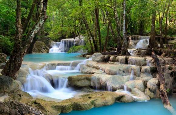 Tropical Waterfall