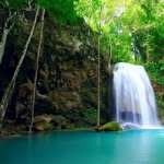 Tropical Waterfall hd desktop