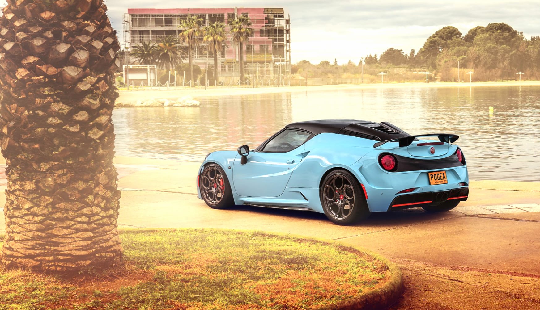 Alfa Romeo 4C Zeus at 640 x 1136 iPhone 5 size wallpapers HD quality