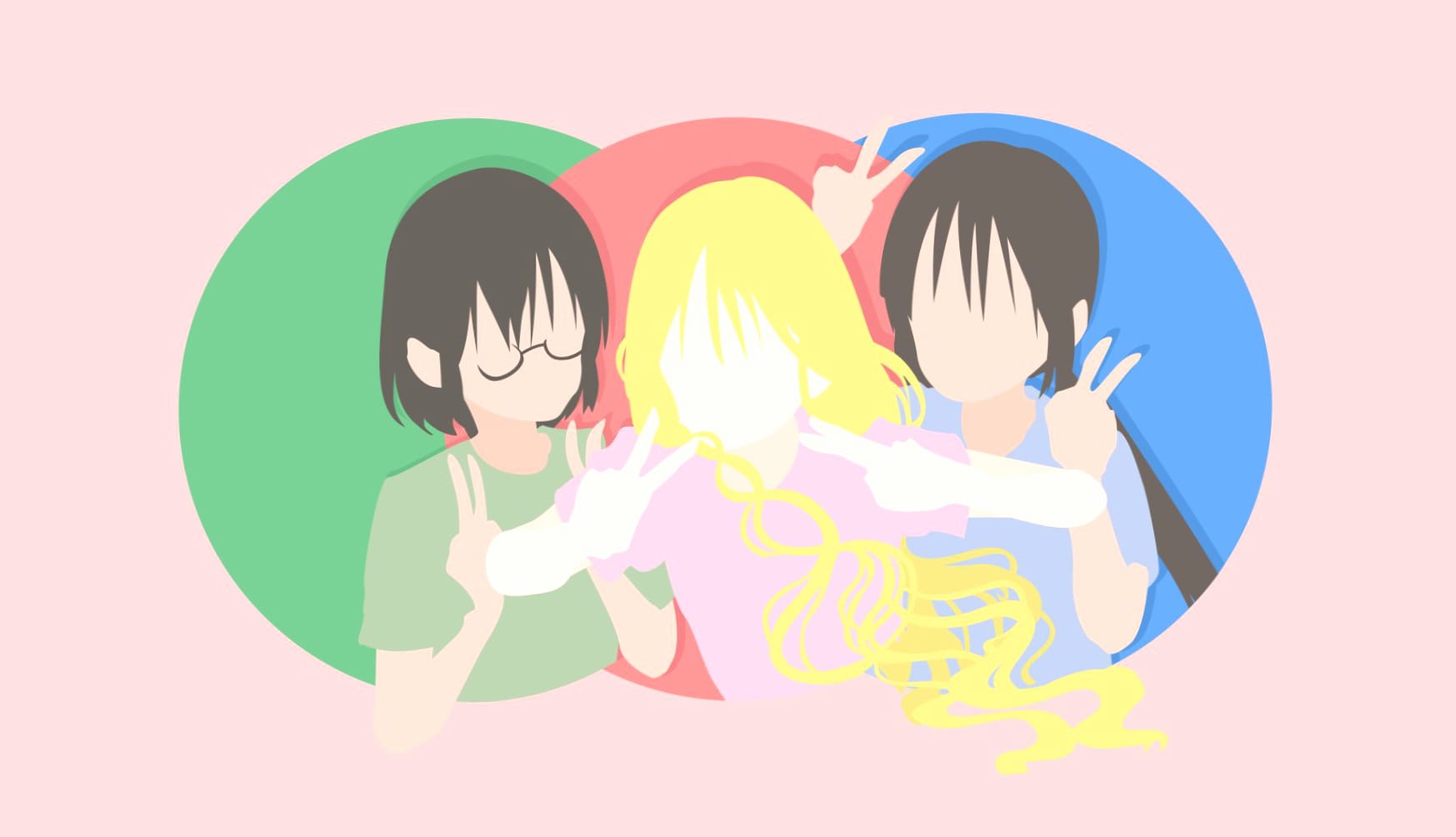 Asobi Asobase at 1600 x 1200 size wallpapers HD quality
