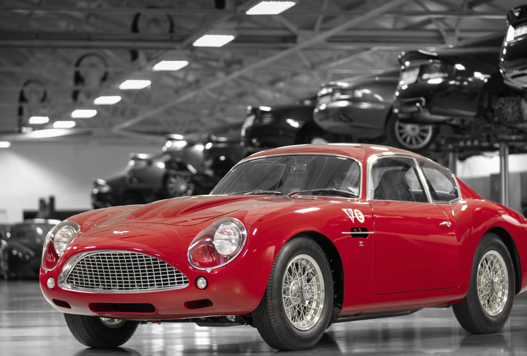 Aston Martin DB4 GT Zagato at 750 x 1334 iPhone 6 size wallpapers HD quality