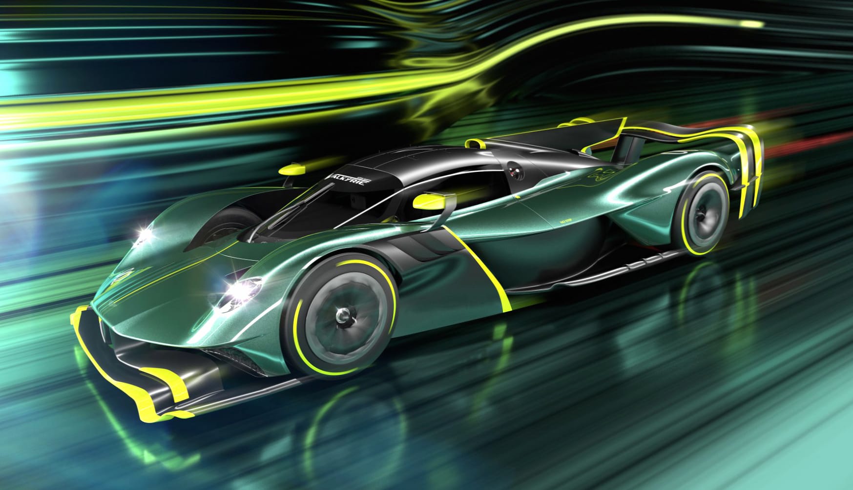 Aston Martin Valkyrie at 1024 x 1024 iPad size wallpapers HD quality