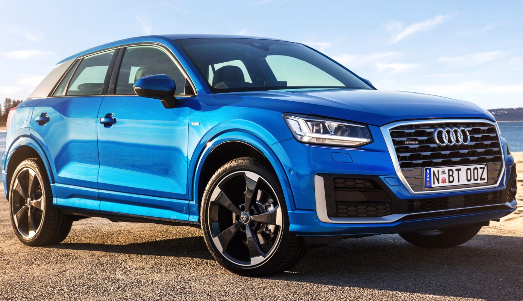 Audi Q2 TDI S Line at 640 x 960 iPhone 4 size wallpapers HD quality