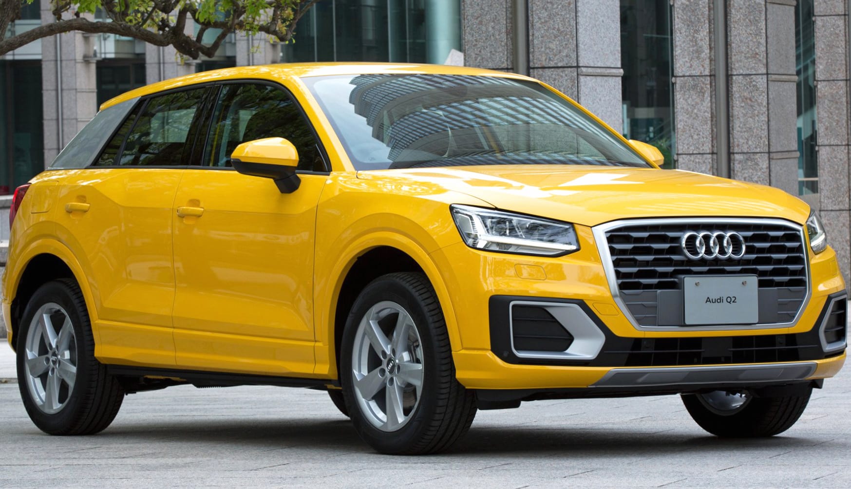 Audi Q2 TFSI at 640 x 960 iPhone 4 size wallpapers HD quality