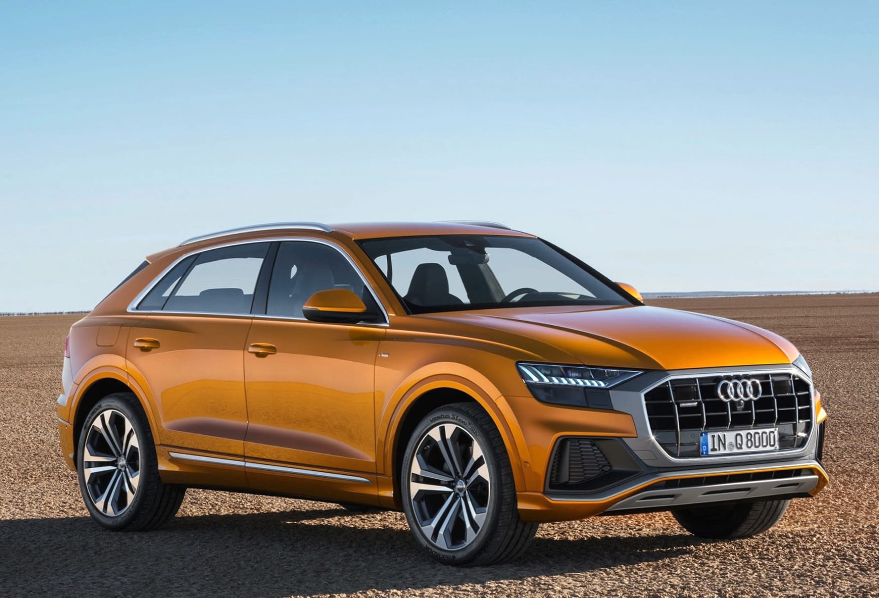 Audi Q8 at 640 x 960 iPhone 4 size wallpapers HD quality