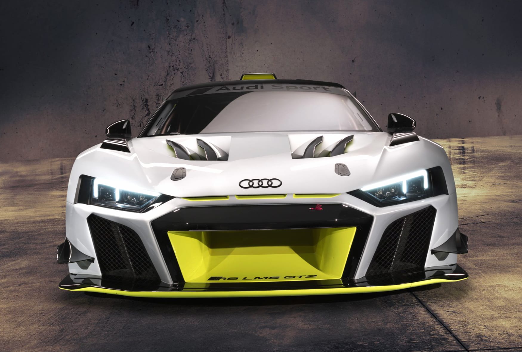 Audi R8 LMS at 2048 x 2048 iPad size wallpapers HD quality