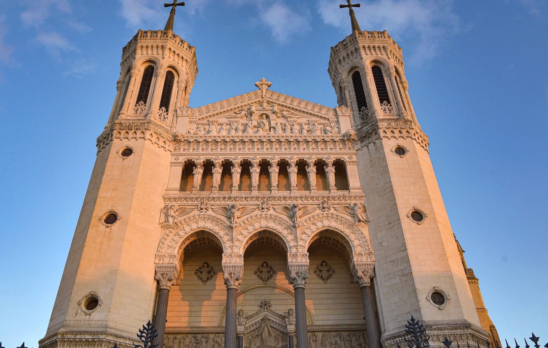 Basilica of Notre-Dame de Fourviere wallpapers HD quality