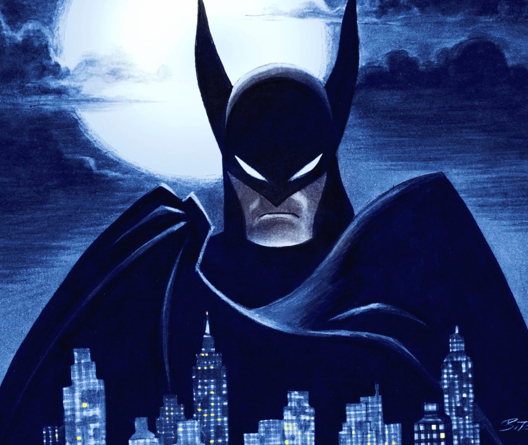 Batman Caped Crusader at 750 x 1334 iPhone 6 size wallpapers HD quality