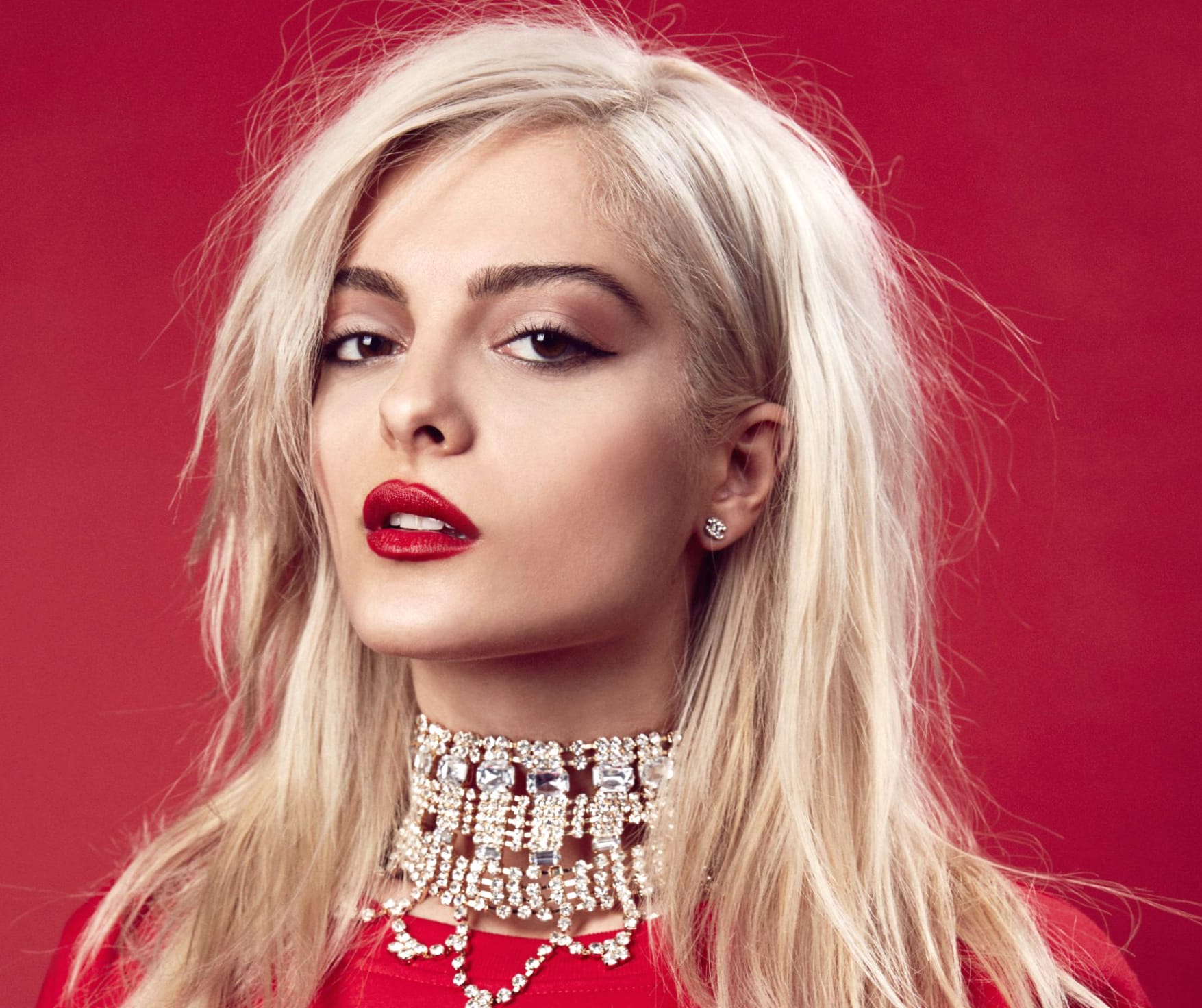 Bebe Rexha at 320 x 480 iPhone size wallpapers HD quality